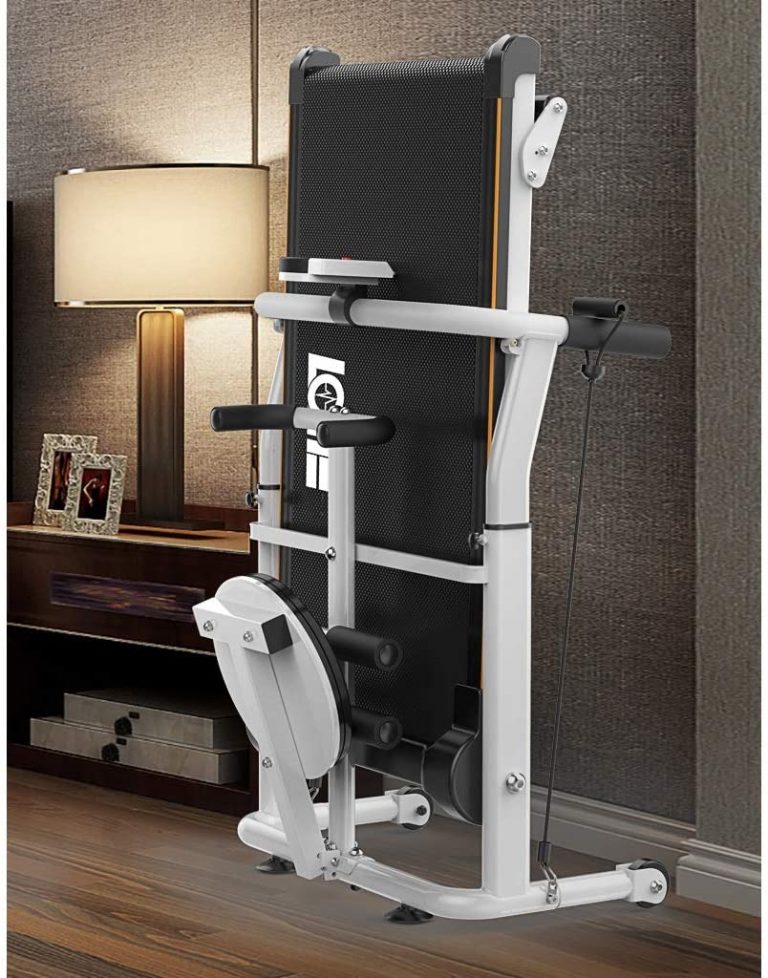 Small Manual Folding LCD Screen and Fitness Metrics Treadmill for Apartment